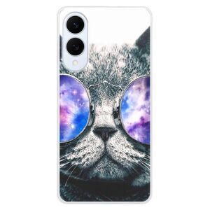 Silikonové pouzdro iSaprio - Galaxy Cat - Samsung Galaxy S25 Edge obraz