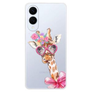 Silikonové pouzdro iSaprio - Lady Giraffe - Samsung Galaxy S25 Edge obraz