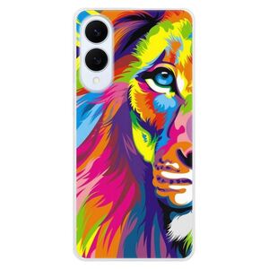 Silikonové pouzdro iSaprio - Rainbow Lion - Samsung Galaxy S25 Edge obraz