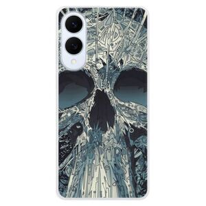 Silikonové pouzdro iSaprio - Abstract Skull - Samsung Galaxy S25 Edge obraz