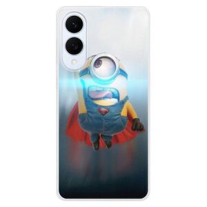 Silikonové pouzdro iSaprio - Mimons Superman 02 - Samsung Galaxy S25 Edge obraz
