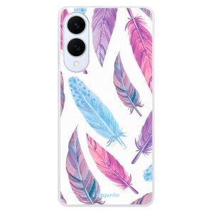 Silikonové pouzdro iSaprio - Feather Pattern 10 - Samsung Galaxy S25 Edge obraz