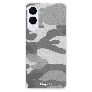 Silikonové pouzdro iSaprio - Gray Camuflage 02 - Samsung Galaxy S25 Edge obraz