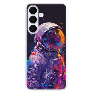 Silikonové pouzdro iSaprio - Neon Astronaut - Samsung Galaxy S25 FE obraz