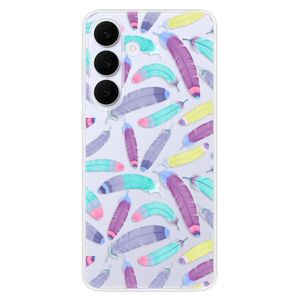 Silikonové pouzdro iSaprio - Feather Pattern 01 - Samsung Galaxy S25 FE obraz