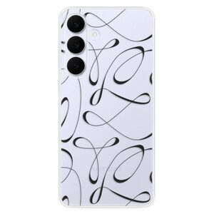 Silikonové pouzdro iSaprio - Fancy - black - Samsung Galaxy S25 FE obraz