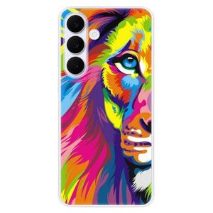 Silikonové pouzdro iSaprio - Rainbow Lion - Samsung Galaxy S25 FE obraz