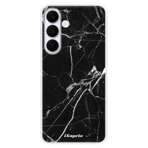 Silikonové pouzdro iSaprio - Black Marble 18 - Samsung Galaxy S25 FE obraz