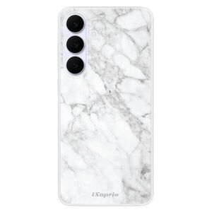 Silikonové pouzdro iSaprio - SilverMarble 14 - Samsung Galaxy S25 FE obraz