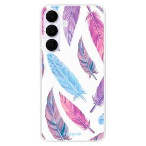 Silikonové pouzdro iSaprio - Feather Pattern 10 - Samsung Galaxy S25 FE obraz