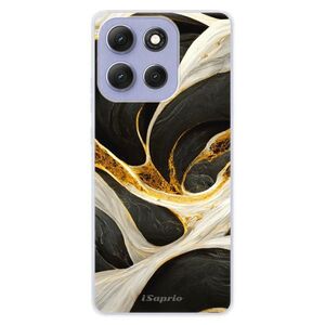 Silikonové pouzdro iSaprio - Black and Gold - Motorola Moto G86 5G obraz