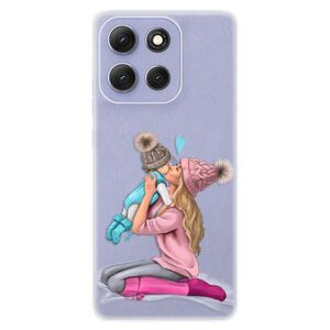 Silikonové pouzdro iSaprio - Kissing Mom - Blond and Boy - Motorola Moto G86 5G obraz