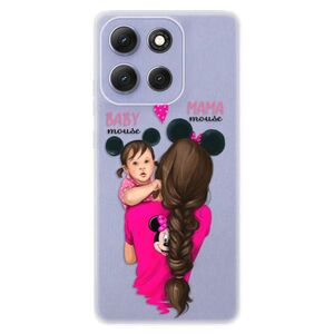 Silikonové pouzdro iSaprio - Mama Mouse Brunette and Girl - Motorola Moto G86 5G obraz