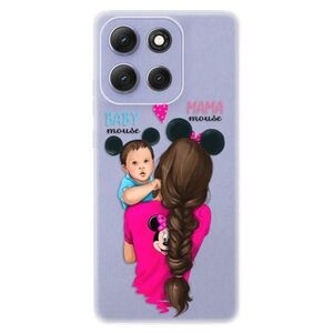 Silikonové pouzdro iSaprio - Mama Mouse Brunette and Boy - Motorola Moto G86 5G obraz
