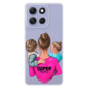 Silikonové pouzdro iSaprio - Super Mama - Boy and Girl - Motorola Moto G86 5G obraz