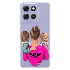 Silikonové pouzdro iSaprio - Super Mama - Two Boys - Motorola Moto G86 5G obraz