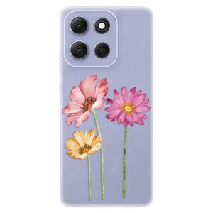 Silikonové pouzdro iSaprio - Three Flowers - Motorola Moto G86 5G obraz