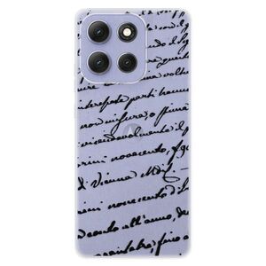 Silikonové pouzdro iSaprio - Handwriting 01 - black - Motorola Moto G86 5G obraz