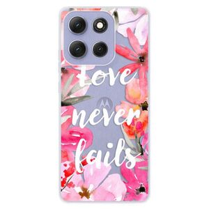 Silikonové pouzdro iSaprio - Love Never Fails - Motorola Moto G86 5G obraz