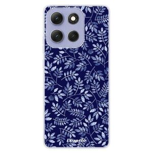 Silikonové pouzdro iSaprio - Blue Leaves 05 - Motorola Moto G86 5G obraz