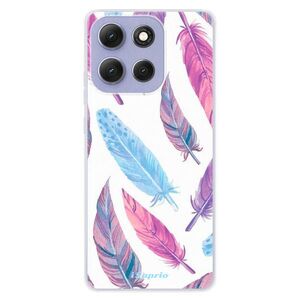 Silikonové pouzdro iSaprio - Feather Pattern 10 - Motorola Moto G86 5G obraz