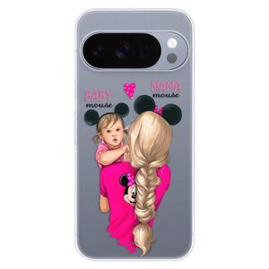 Silikonové pouzdro iSaprio - Mama Mouse Blond and Girl - Google Pixel 10 / 10 Pro obraz