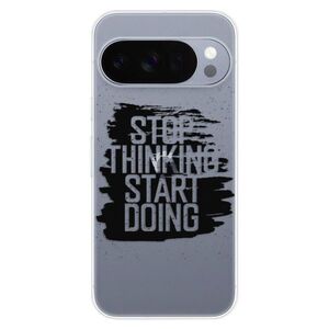 Silikonové pouzdro iSaprio - Start Doing - black - Google Pixel 10 / 10 Pro obraz