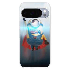 Silikonové pouzdro iSaprio - Mimons Superman 02 - Google Pixel 10 / 10 Pro obraz