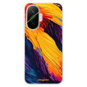 Silikonové pouzdro iSaprio - Orange Paint - Poco F7 obraz