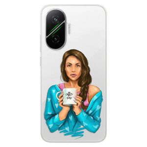 Silikonové pouzdro iSaprio - Coffe Now - Brunette - Poco F7 obraz