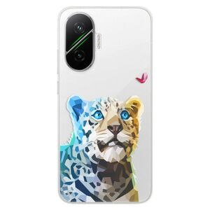 Silikonové pouzdro iSaprio - Leopard With Butterfly - Poco F7 obraz