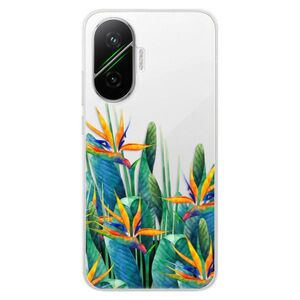 Silikonové pouzdro iSaprio - Exotic Flowers - Poco F7 obraz