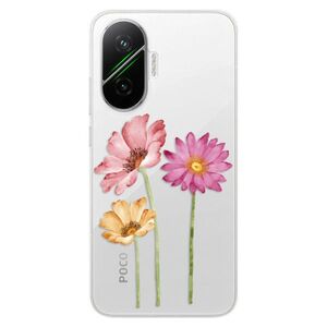 Silikonové pouzdro iSaprio - Three Flowers - Poco F7 obraz