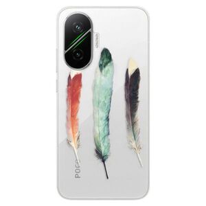 Silikonové pouzdro iSaprio - Three Feathers - Poco F7 obraz