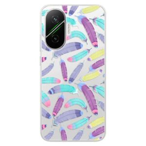 Silikonové pouzdro iSaprio - Feather Pattern 01 - Poco F7 obraz