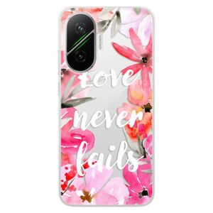 Silikonové pouzdro iSaprio - Love Never Fails - Poco F7 obraz