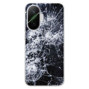 Silikonové pouzdro iSaprio - Cracked - Poco F7 obraz