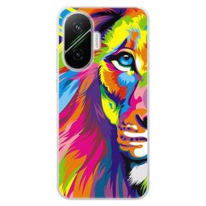 Silikonové pouzdro iSaprio - Rainbow Lion - Poco F7 obraz