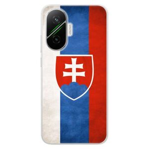 Silikonové pouzdro iSaprio - Slovakia Flag - Poco F7 obraz