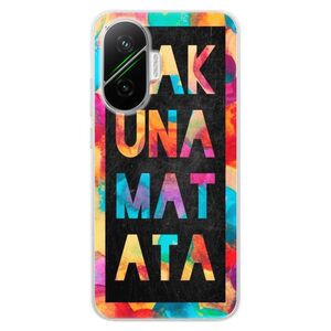 Silikonové pouzdro iSaprio - Hakuna Matata 01 - Poco F7 obraz
