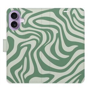 Flipové pouzdro iSaprio - Zebra Green 02 - iPhone 17 obraz