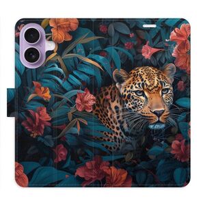 Flipové pouzdro iSaprio - Flower Jaguar 02 - iPhone 17 obraz