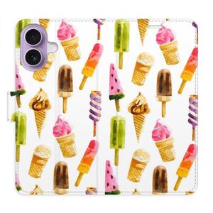 Flipové pouzdro iSaprio - Ice Cream Pattern - iPhone 17 obraz