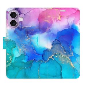 Flipové pouzdro iSaprio - BluePink Paint - iPhone 17 obraz