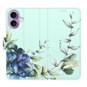Flipové pouzdro iSaprio - Blue Flowers - iPhone 17 obraz