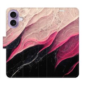 Flipové pouzdro iSaprio - BlackPink Marble - iPhone 17 obraz