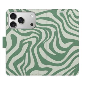 Flipové pouzdro iSaprio - Zebra Green 02 - iPhone 17 Pro obraz