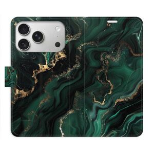 Flipové pouzdro iSaprio - Emerald 02 - iPhone 17 Pro obraz