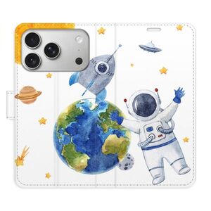 Flipové pouzdro iSaprio - Space 06 - iPhone 17 Pro obraz