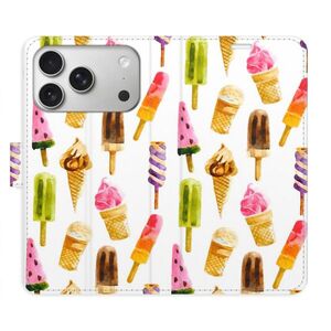 Flipové pouzdro iSaprio - Ice Cream Pattern - iPhone 17 Pro obraz